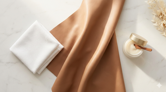 Apple Watch 真皮錶帶保養教學：奶茶杏色皮革清潔與護理示範