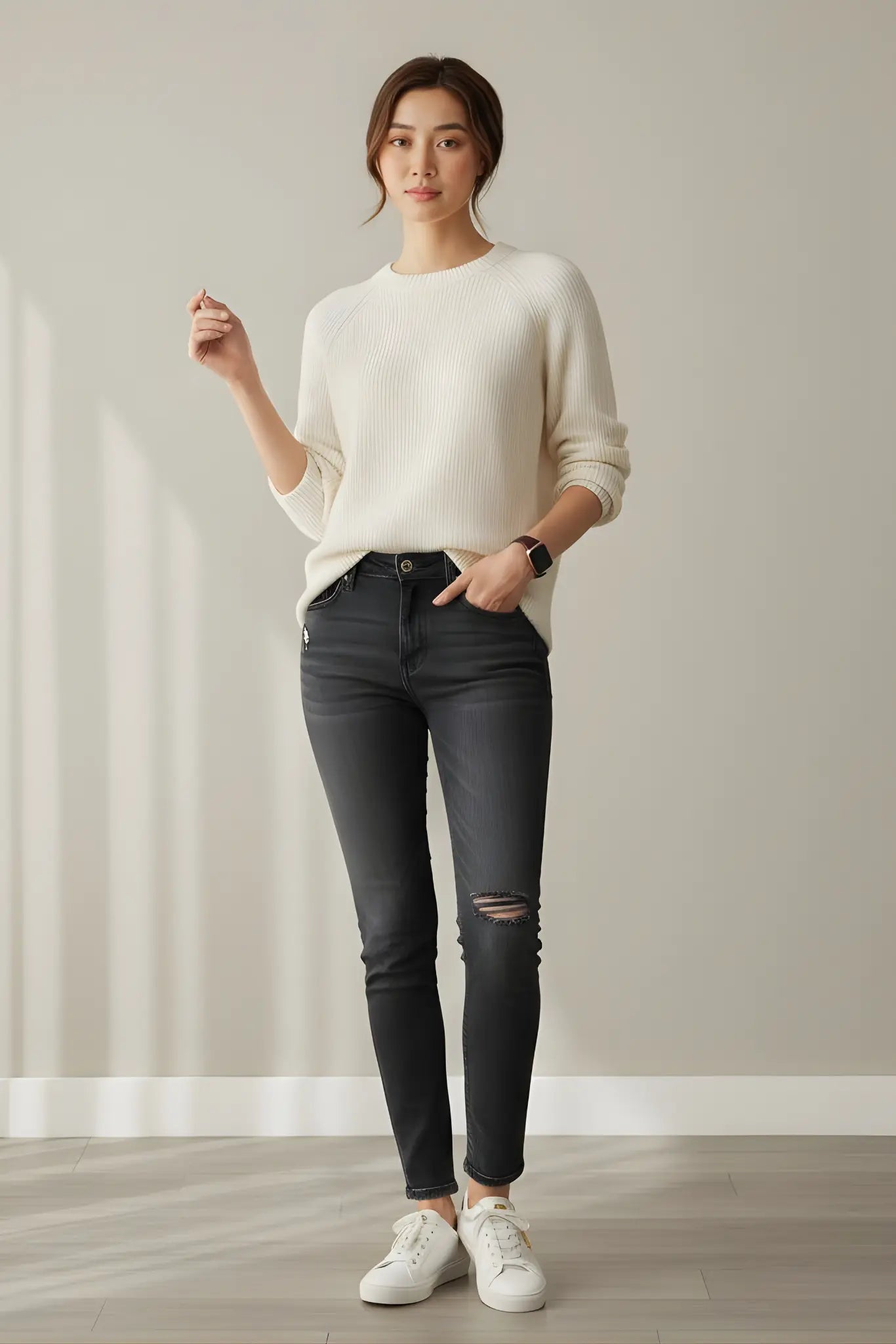 斜角油蠟牛皮 深棕 Apple Watch 真皮錶帶