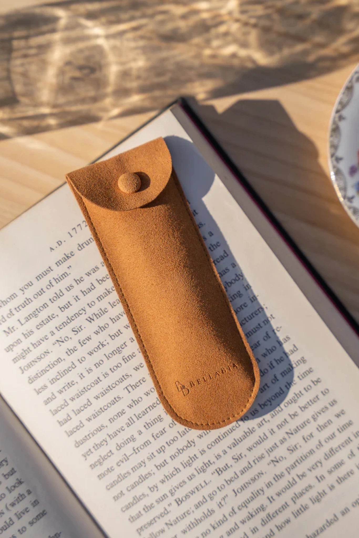 斜角油蠟牛皮 深棕 Apple Watch 真皮錶帶